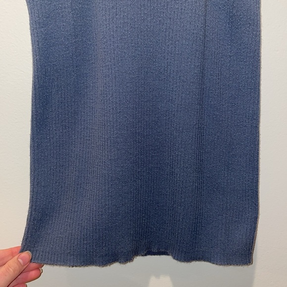 Blue Tank Top with a Racer Back and a Slight V-Neck by Gap - Picture 4 of 6